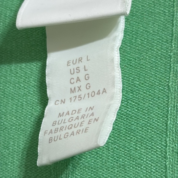 H&M Green Ribbed knit top - Picture 4 of 6